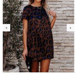 Vici leopard dress